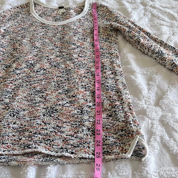 Free People Women's Y2K confetti speckled marled knit sweater Size XS - Picture 7 of 8